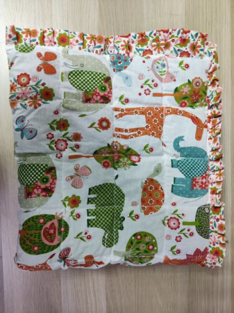 Утяжеленный плед с рюшами "Зоосад/Лютики" 120*150 ОМТ-17.З Утяжеленный плед с рюшами "Зоосад/Лютики" 120*150 ОМТ-17.З